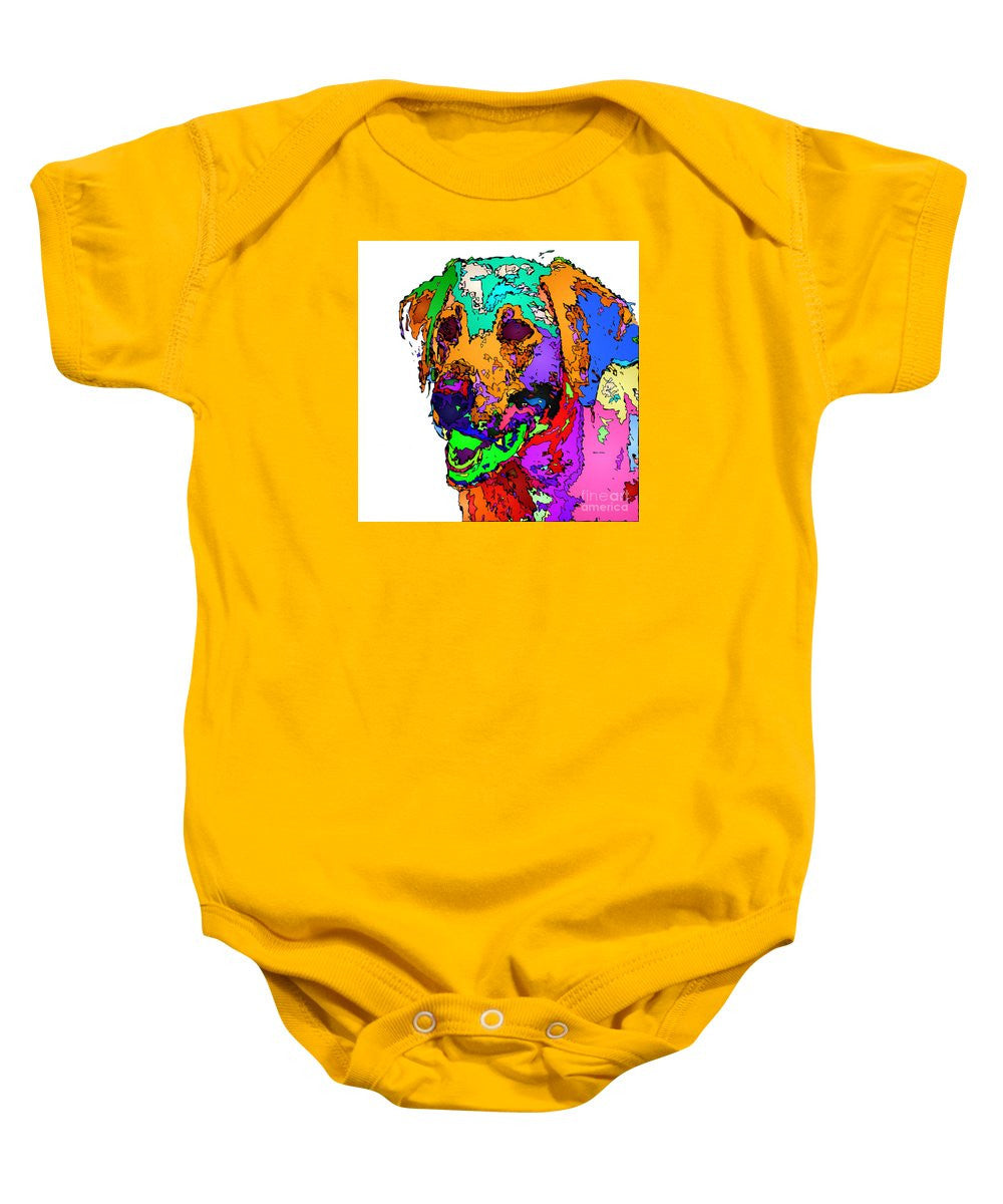 Baby Onesie - Want To Go For A Walk. Pet Series