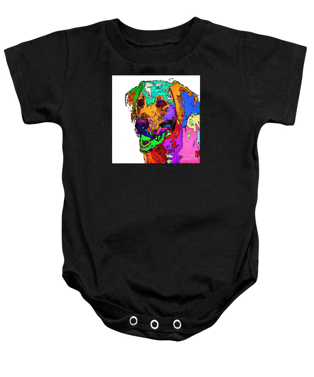 Baby Onesie - Want To Go For A Walk. Pet Series