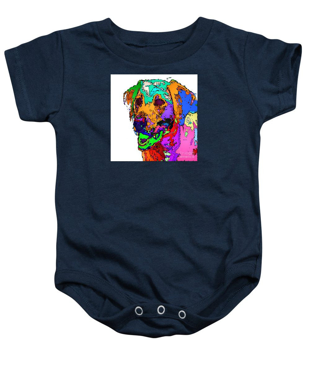 Baby Onesie - Want To Go For A Walk. Pet Series