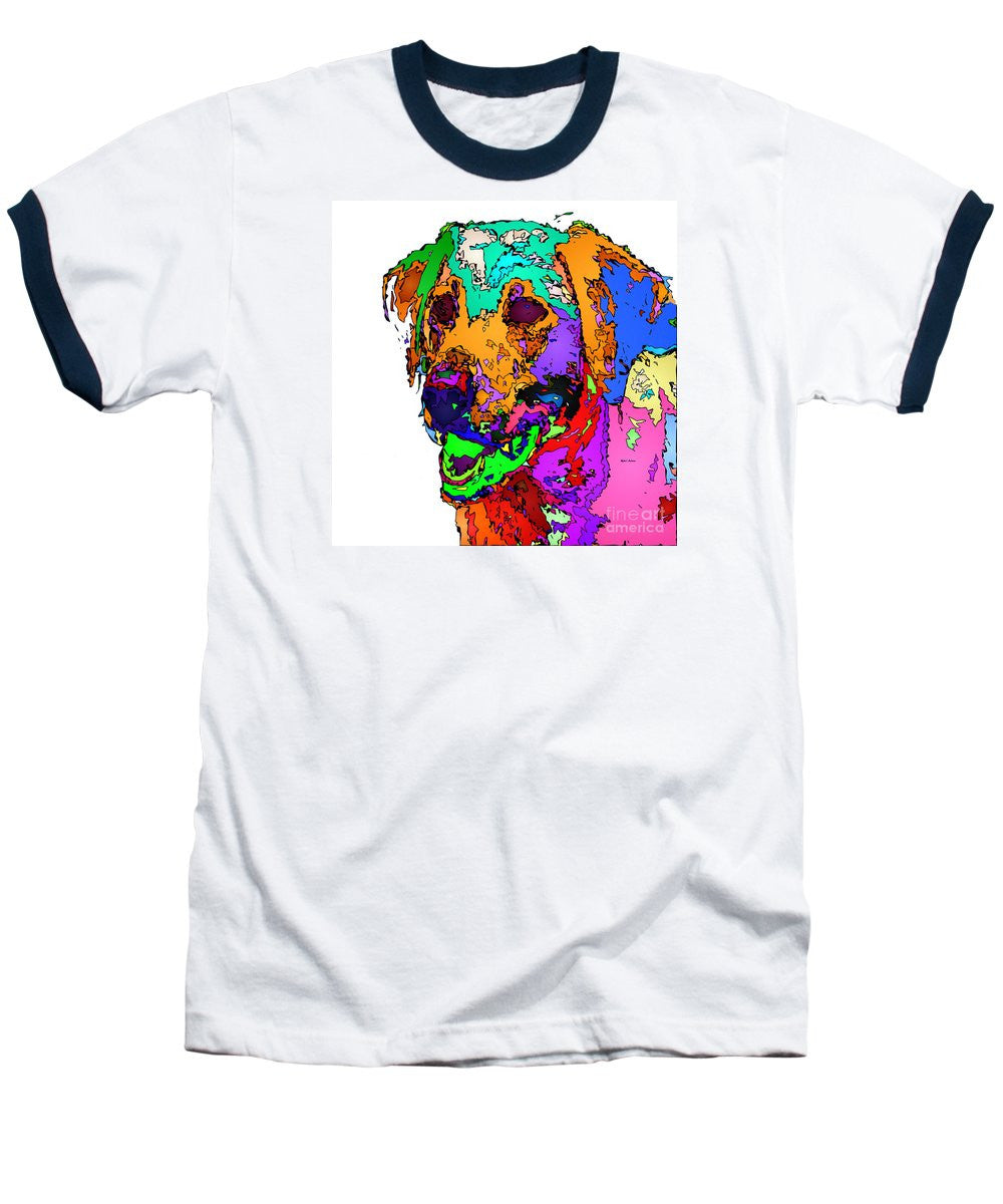 Baseball T-Shirt - Want To Go For A Walk. Pet Series