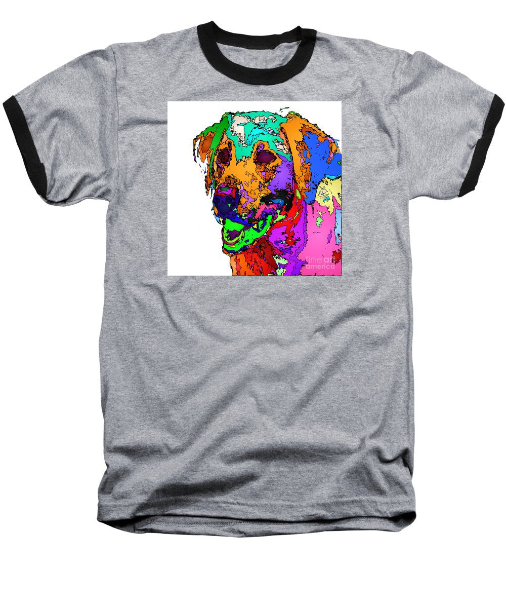 Baseball T-Shirt - Want To Go For A Walk. Pet Series