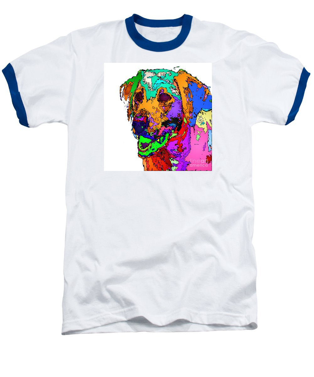 Baseball T-Shirt - Want To Go For A Walk. Pet Series