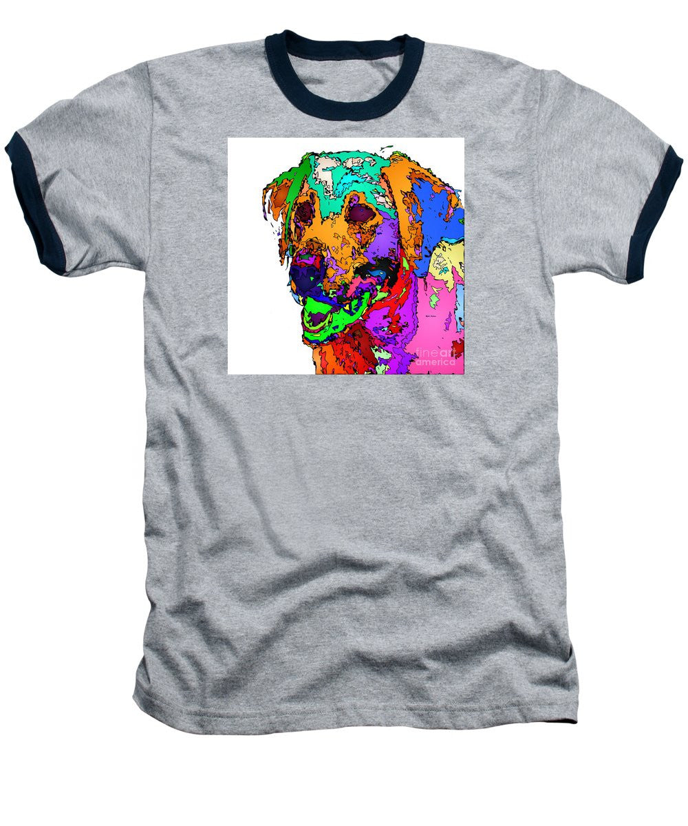 Baseball T-Shirt - Want To Go For A Walk. Pet Series