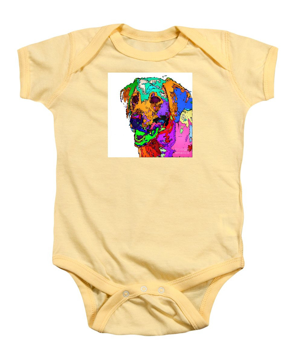 Baby Onesie - Want To Go For A Walk. Pet Series