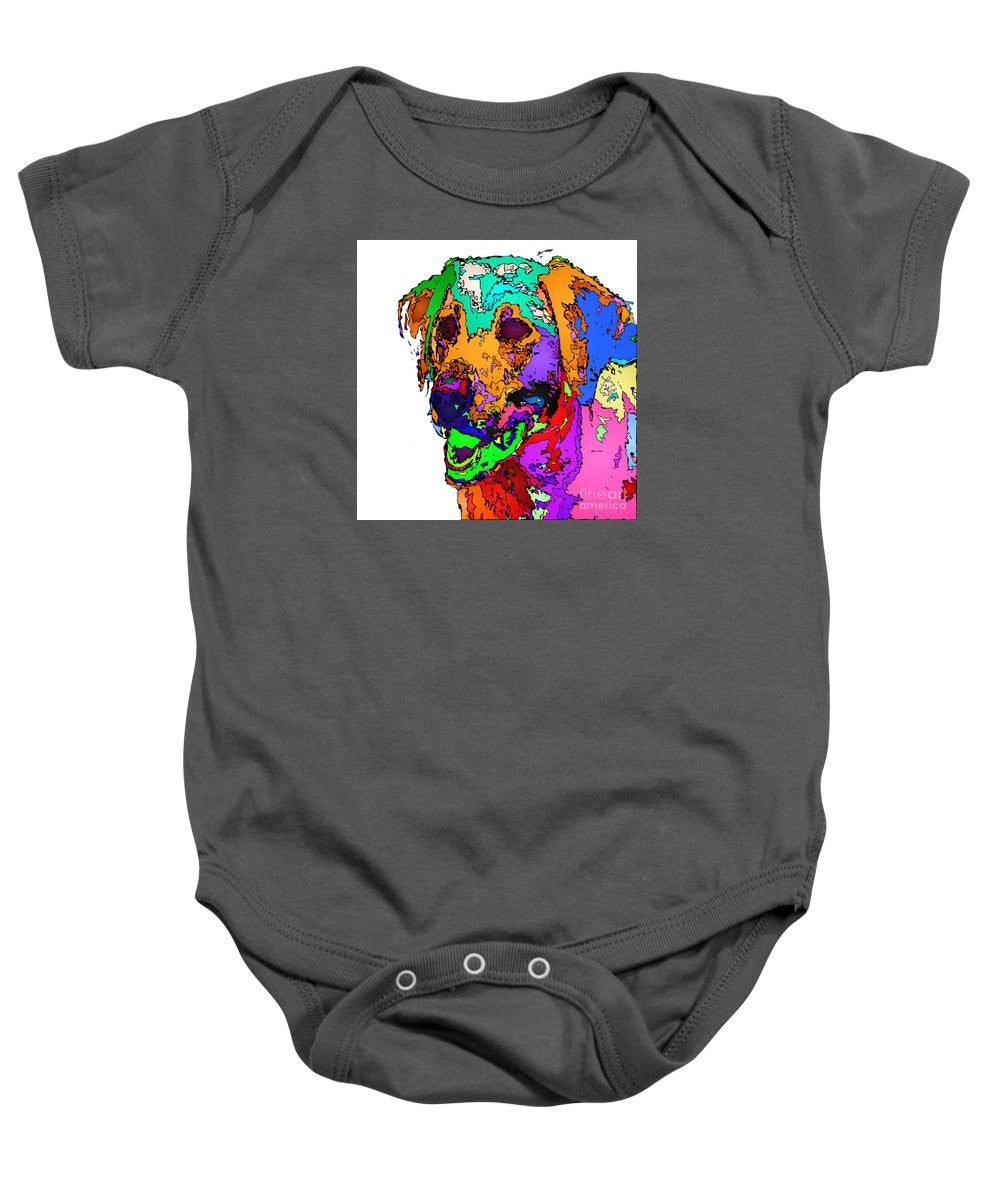 Baby Onesie - Want To Go For A Walk. Pet Series