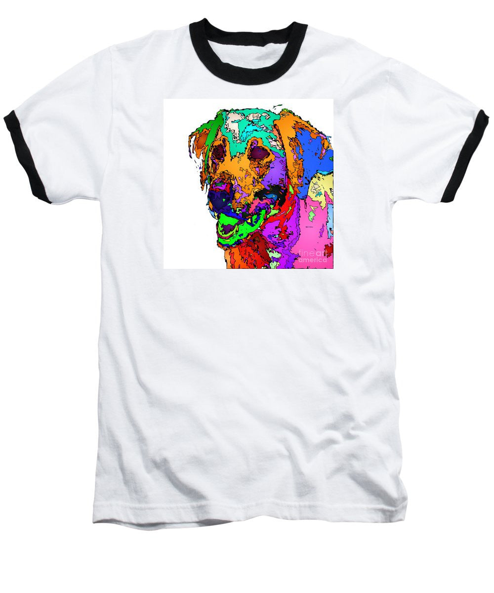 Baseball T-Shirt - Want To Go For A Walk. Pet Series