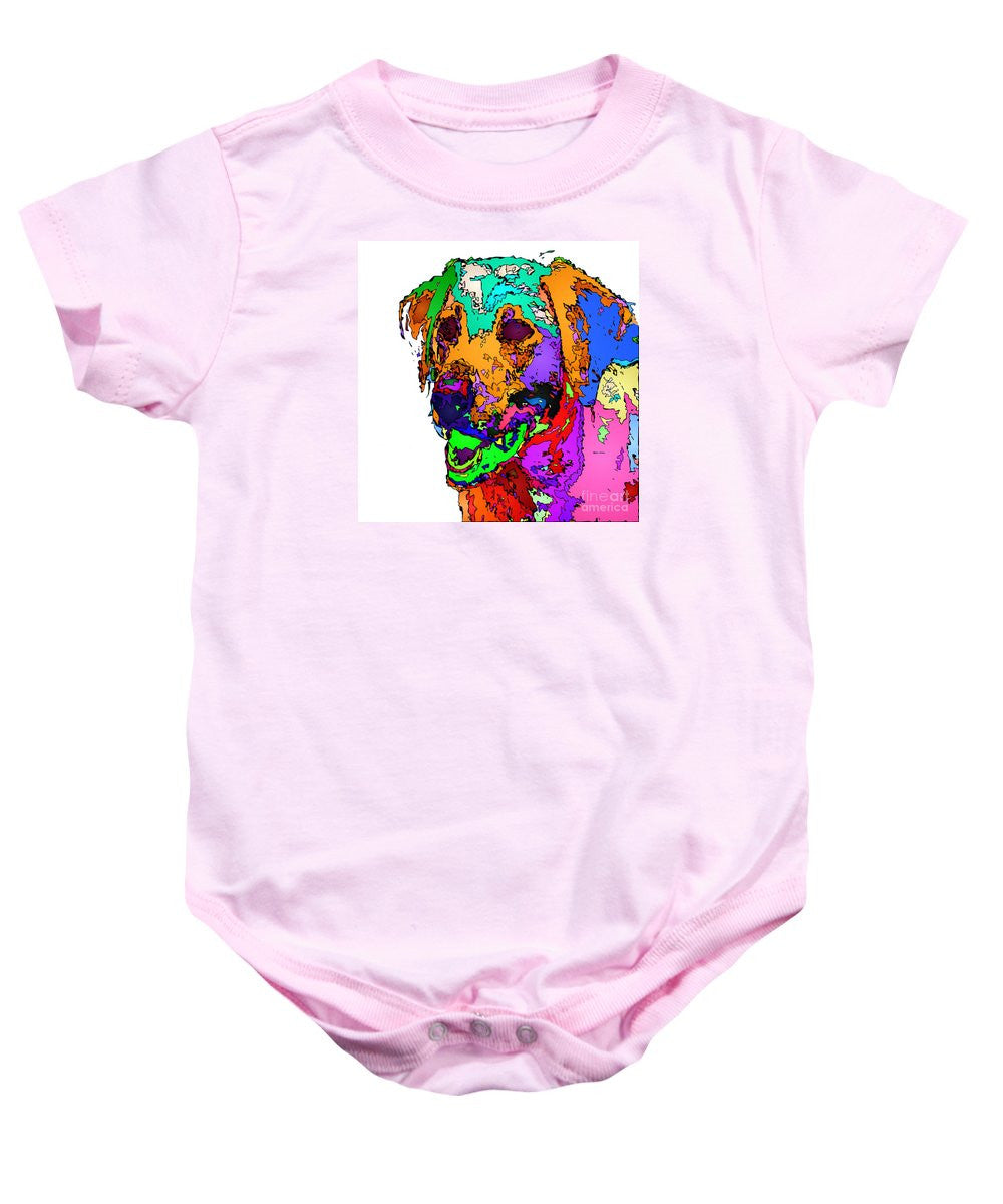 Baby Onesie - Want To Go For A Walk. Pet Series