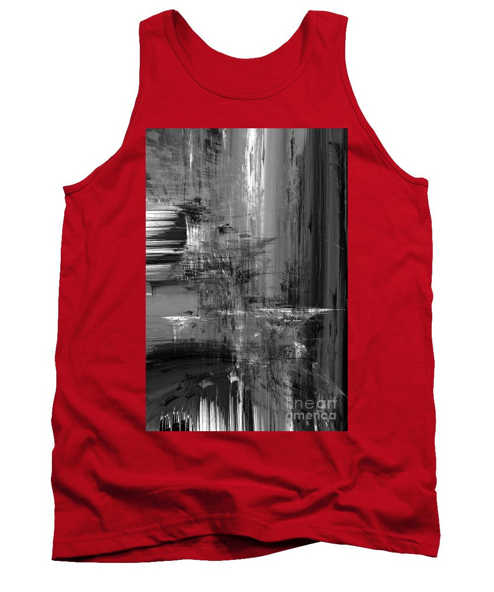 Tank Top - Waterfall In Black And White