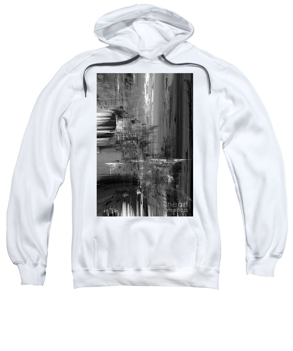 Sweatshirt - Waterfall In Black And White