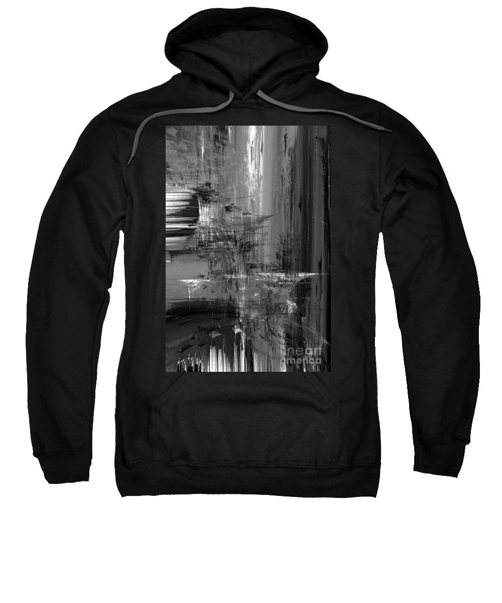 Sweatshirt - Waterfall In Black And White