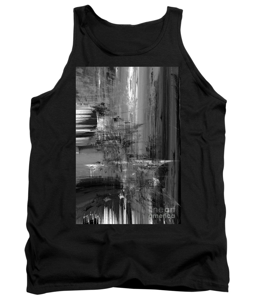 Tank Top - Waterfall In Black And White