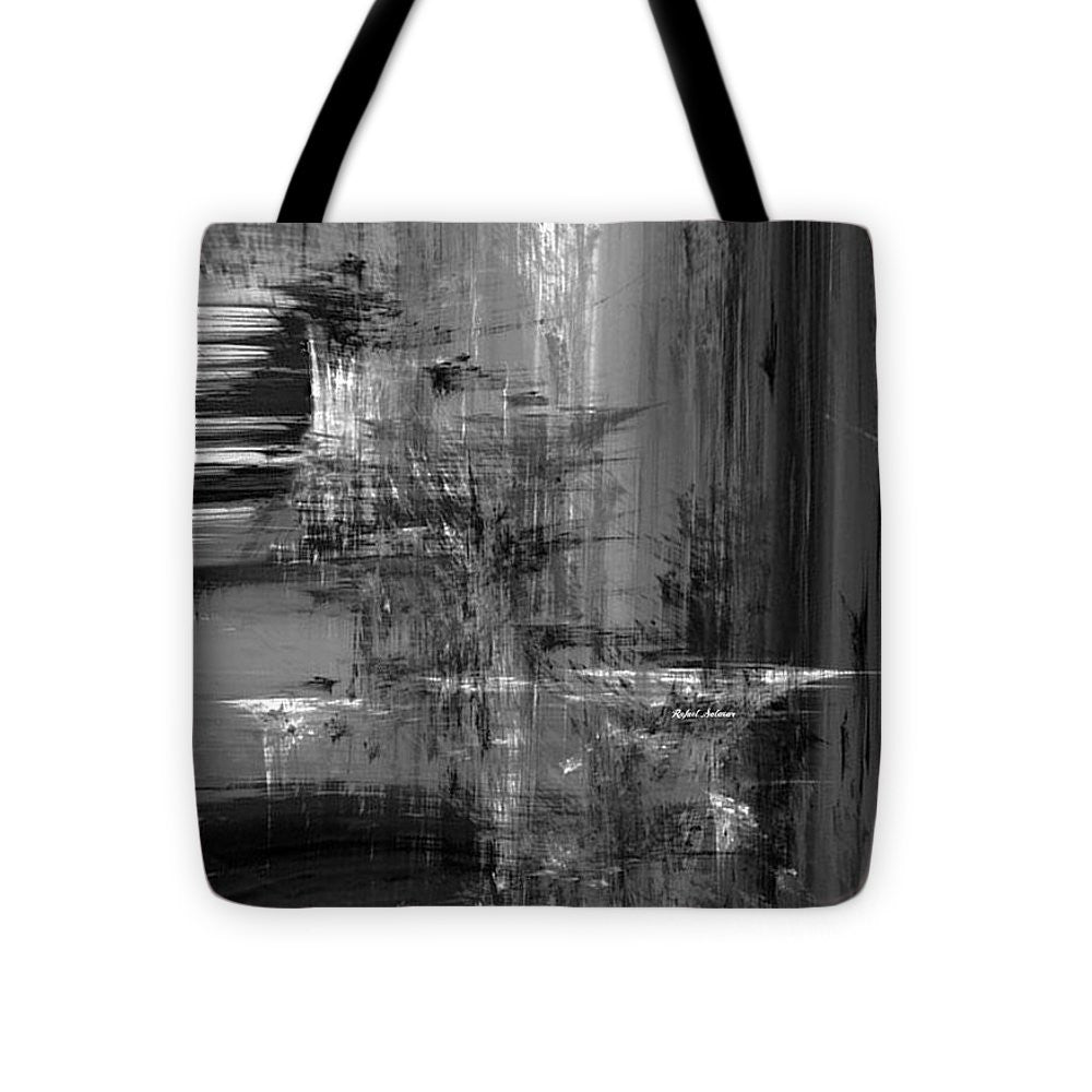 Sac fourre-tout - Cascade en noir et blanc