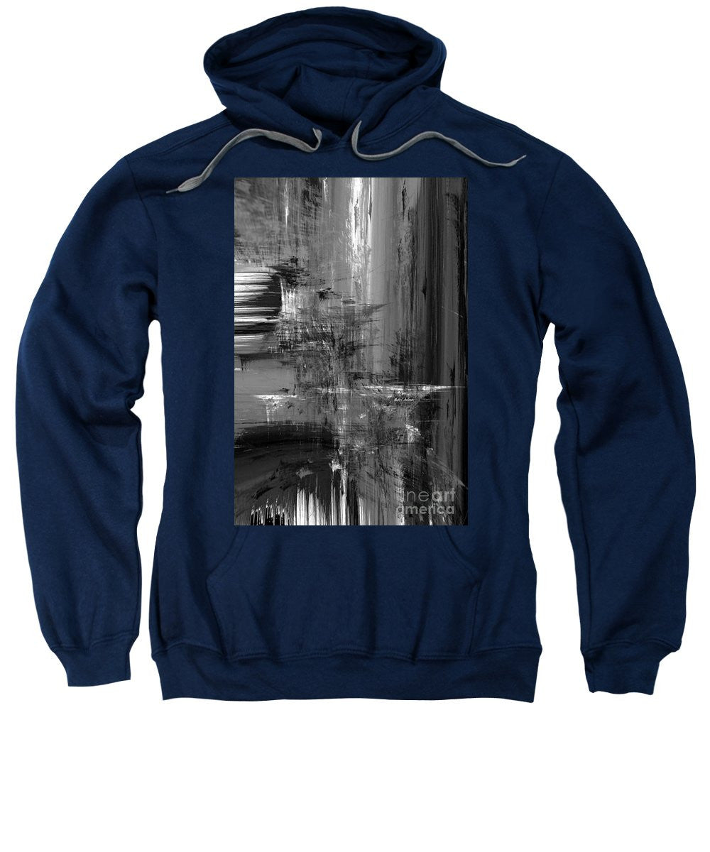 Sweatshirt - Waterfall In Black And White