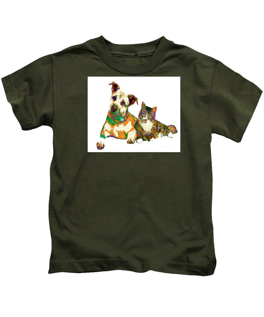 Kids T-Shirt - We Make People Happy For A Living. Pet Series