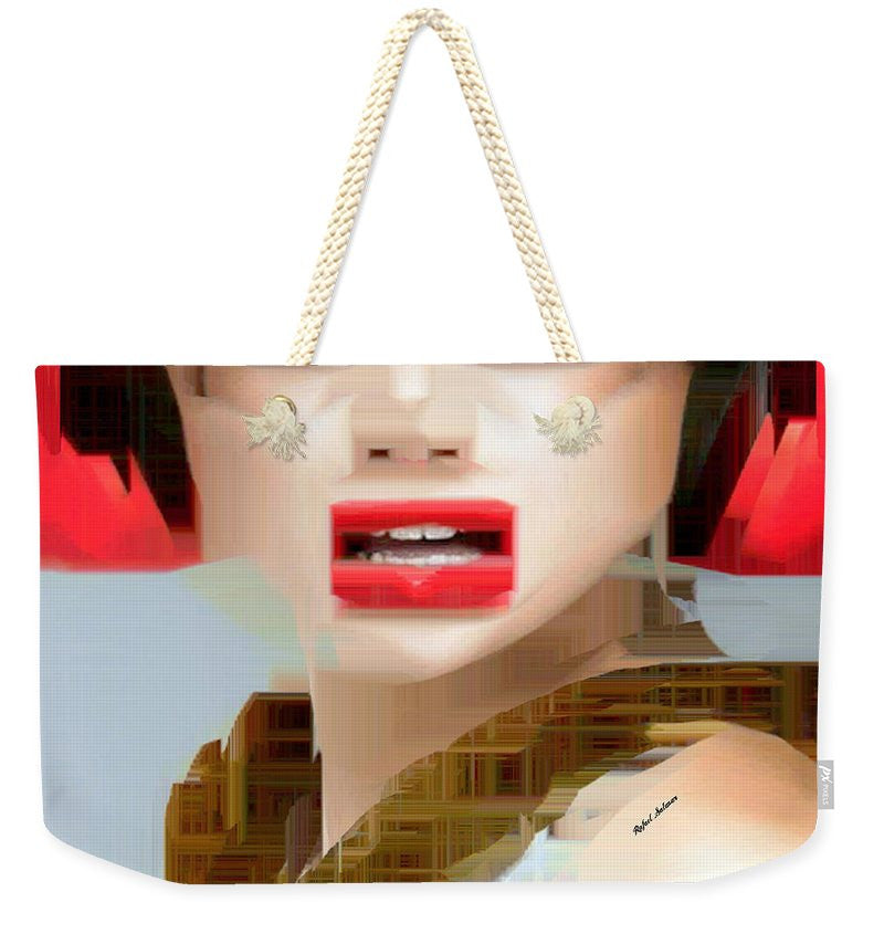 Weekender Tote Bag - What Did You Say