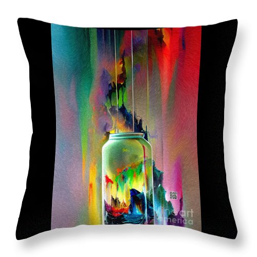 Whimsical Enchantments - Throw Pillow