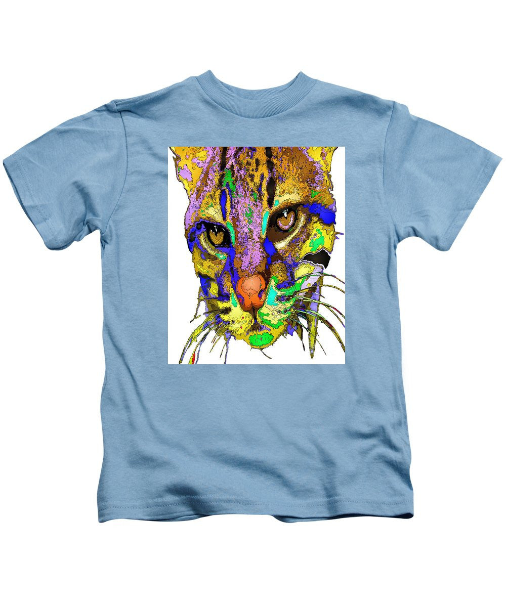 T-shirt pour enfants - Whiskers. Série Pet