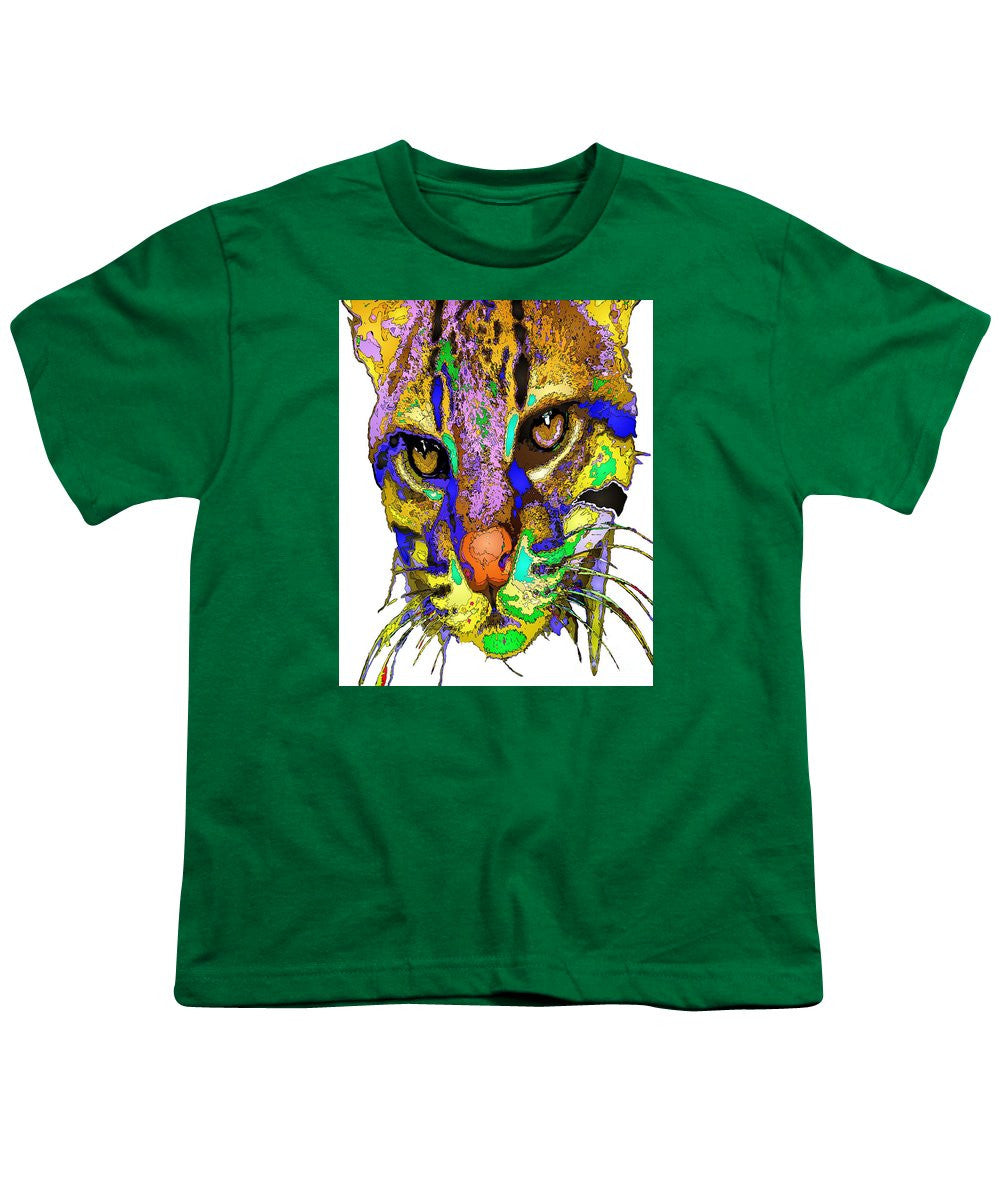 Youth T-Shirt - Whiskers. Pet Series