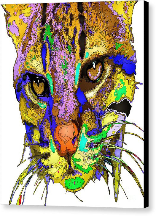 Canvas Print - Whiskers. Pet Series