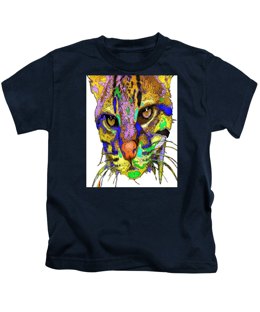 T-shirt pour enfants - Whiskers. Série Pet