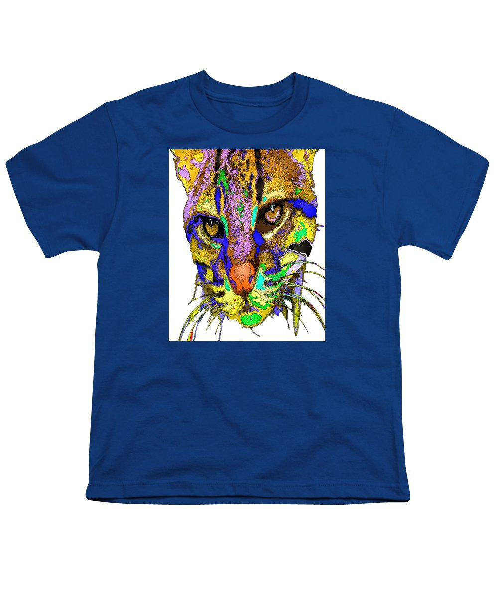 Youth T-Shirt - Whiskers. Pet Series