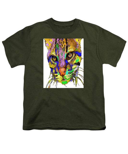 Youth T-Shirt - Whiskers. Pet Series