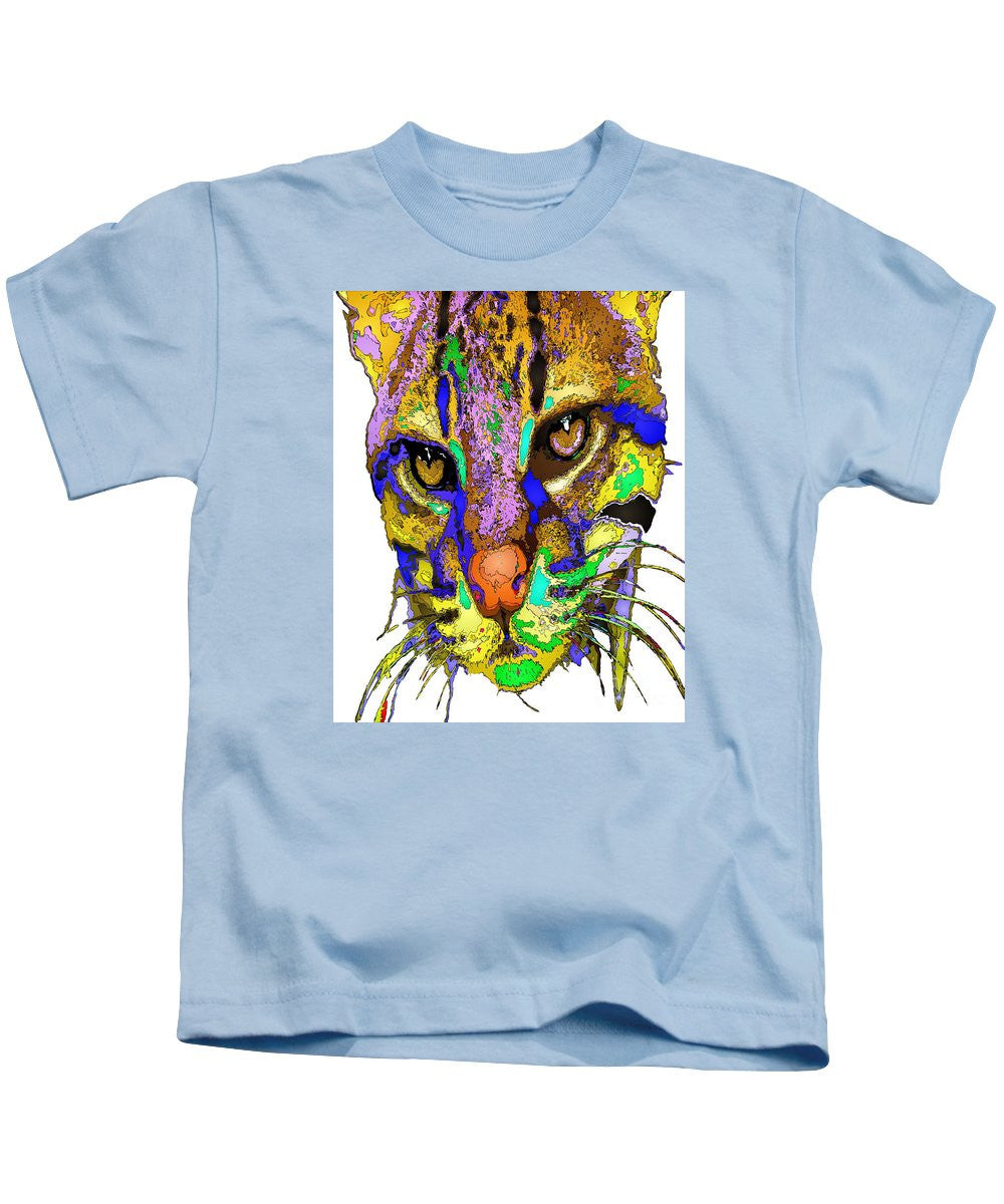 T-shirt pour enfants - Whiskers. Série Pet