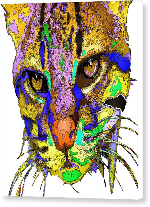 Canvas Print - Whiskers. Pet Series
