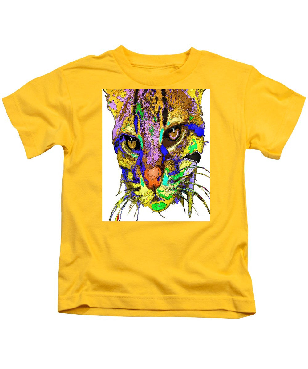 T-shirt pour enfants - Whiskers. Série Pet