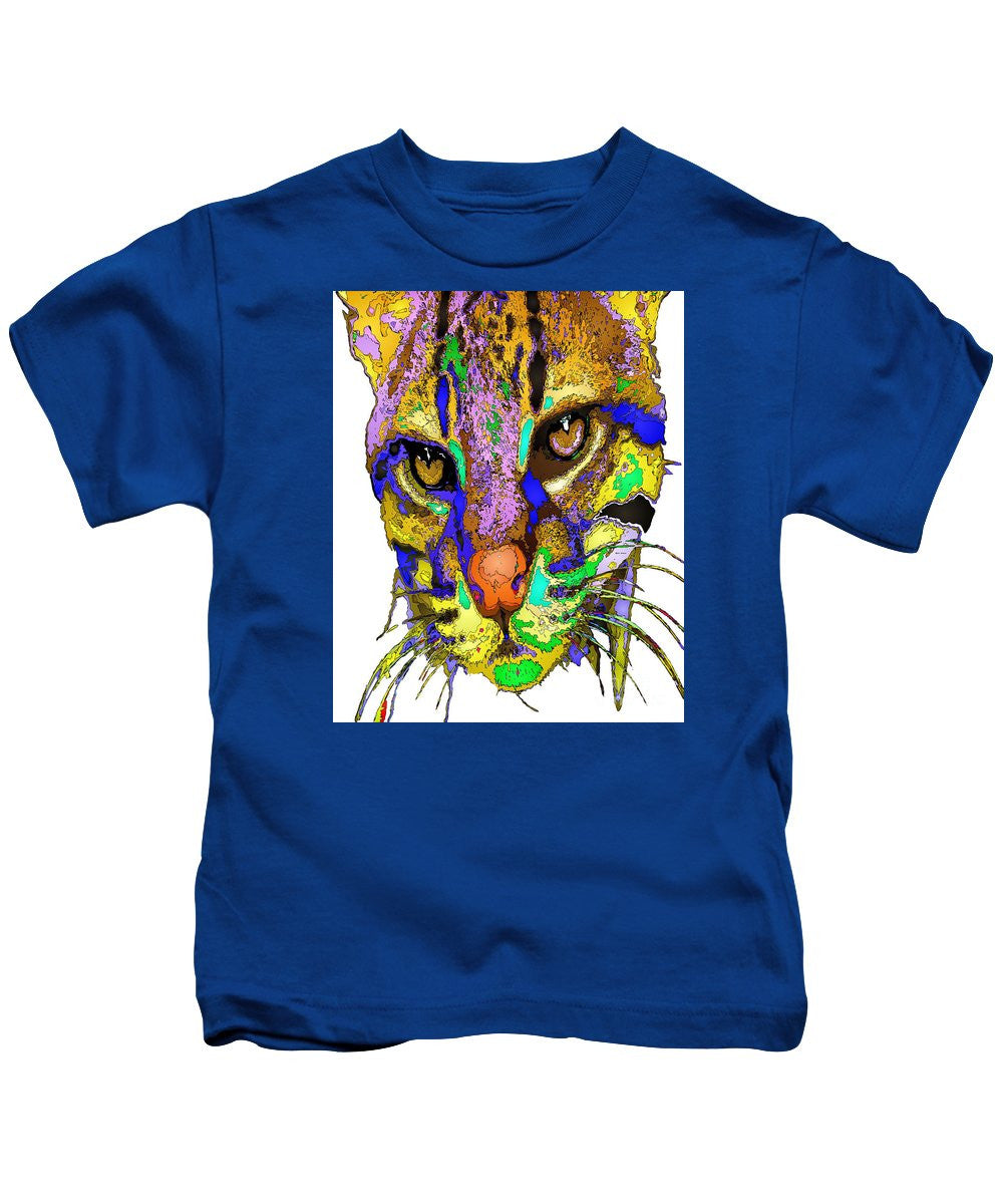 T-shirt pour enfants - Whiskers. Série Pet