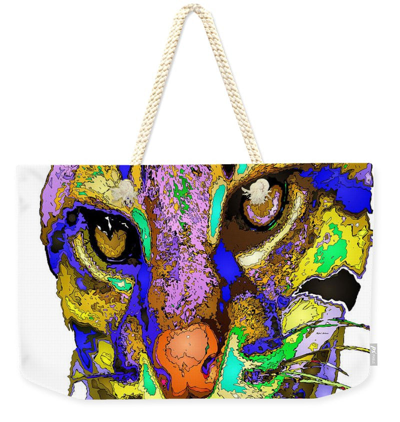 Weekender Tote Bag - Whiskers. Pet Series