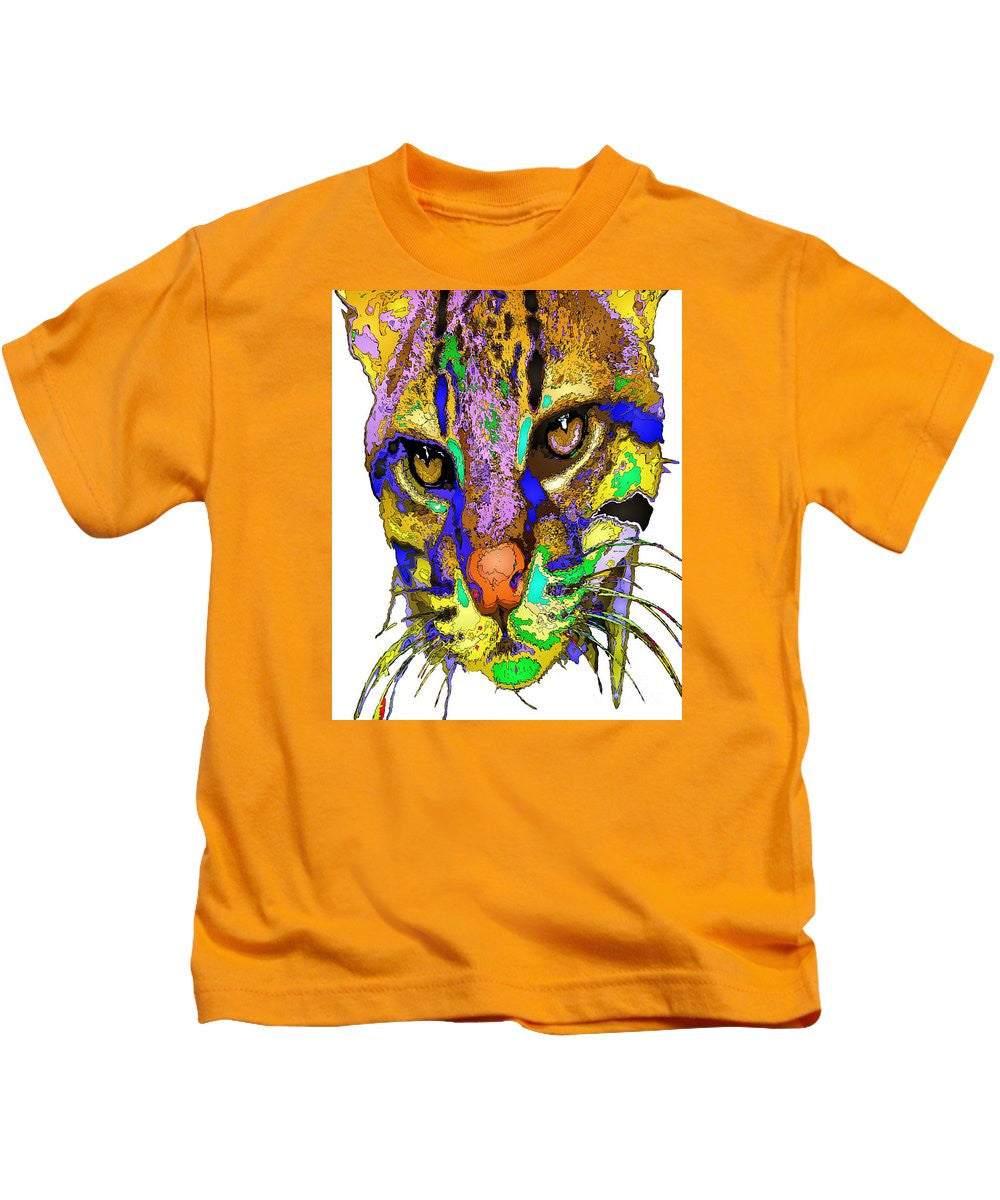 T-shirt pour enfants - Whiskers. Série Pet