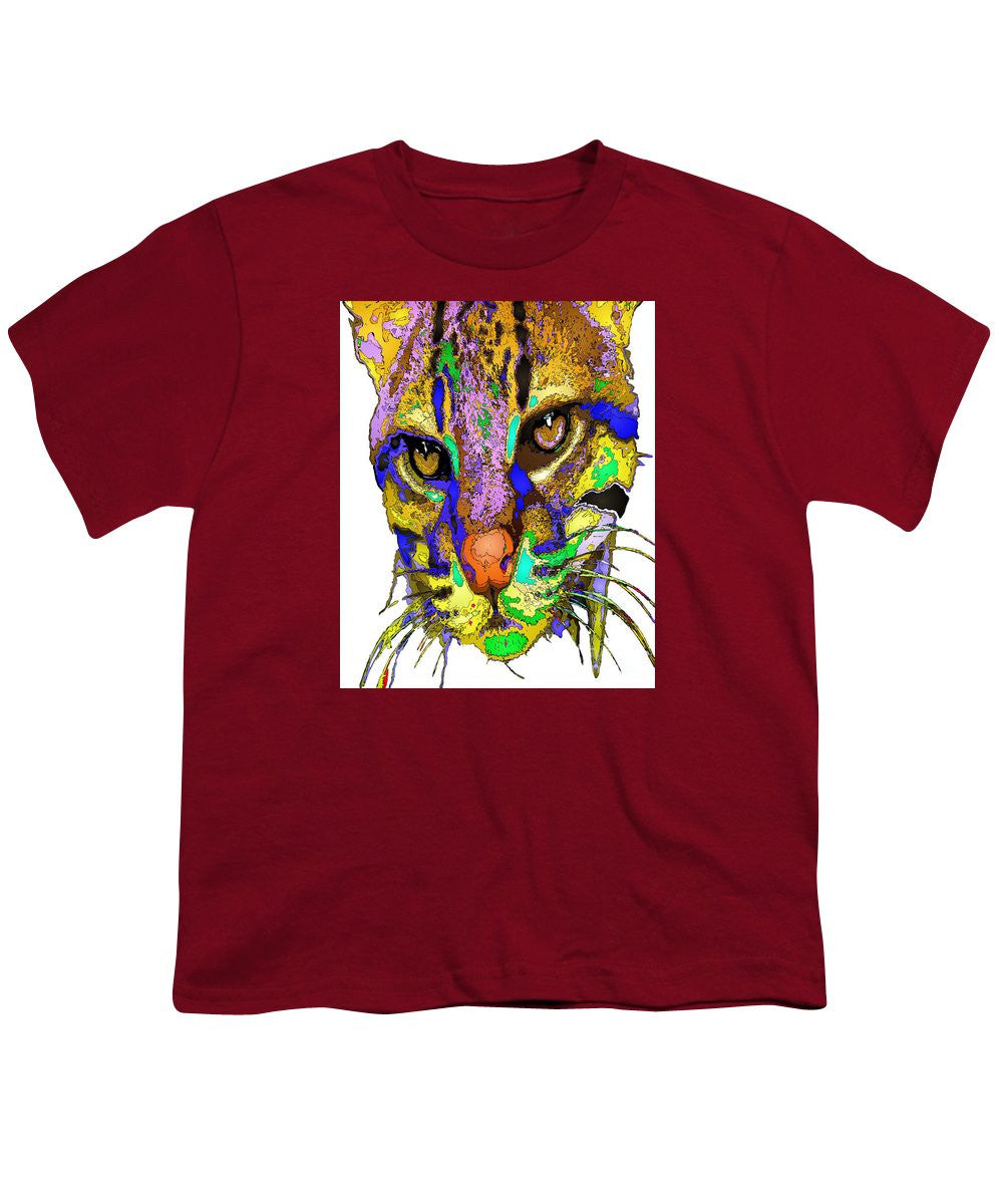 Youth T-Shirt - Whiskers. Pet Series