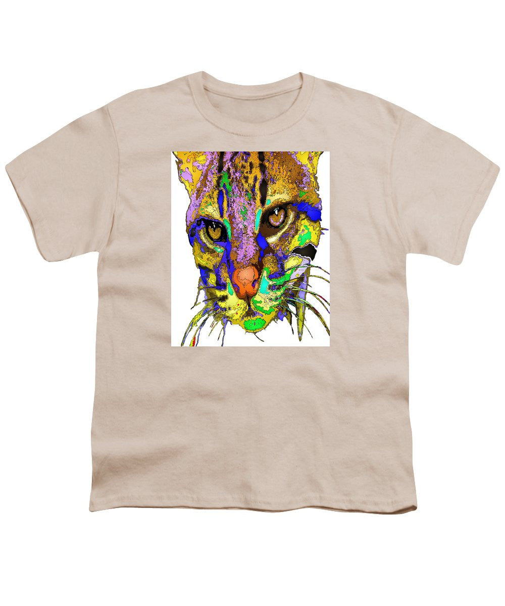 Youth T-Shirt - Whiskers. Pet Series