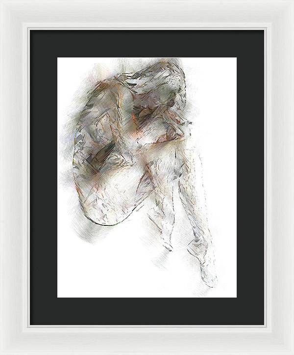Who knows? - Framed Print