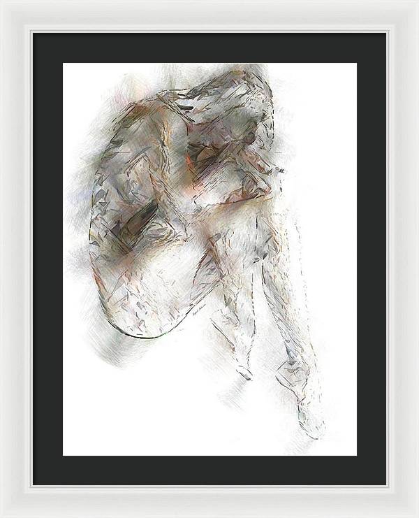 Who knows? - Framed Print