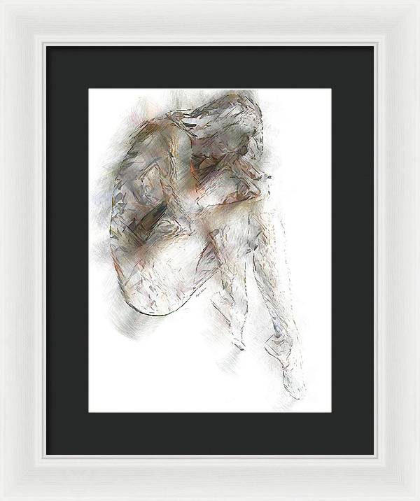 Who knows? - Framed Print