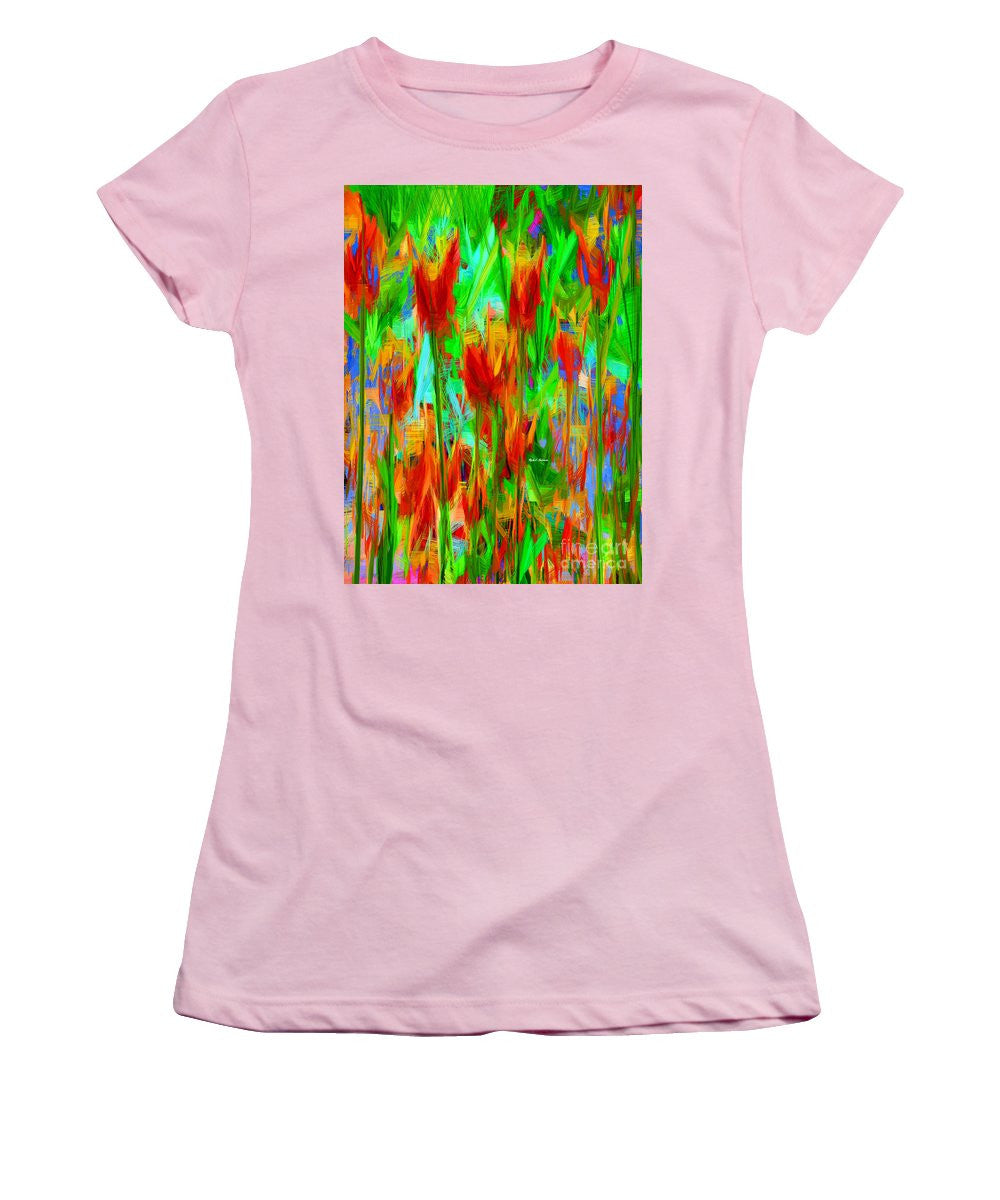 Women's T-Shirt (Junior Cut) - Wild Flowers