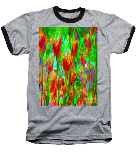 Baseball T-Shirt - Wild Flowers