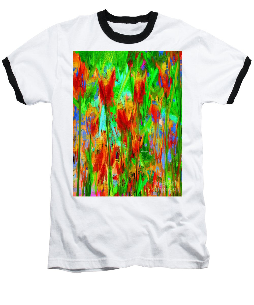 Baseball T-Shirt - Wild Flowers