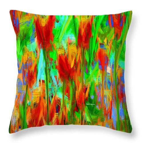 Throw Pillow - Wild Flowers