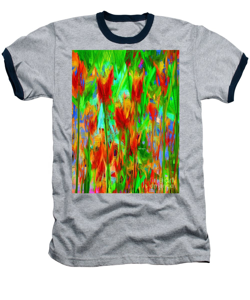 Baseball T-Shirt - Wild Flowers