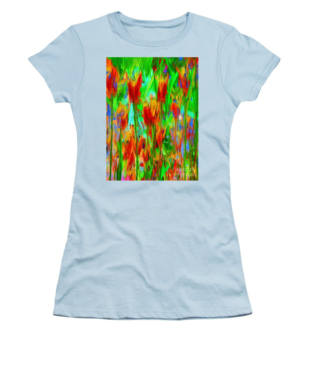 Women's T-Shirt (Junior Cut) - Wild Flowers