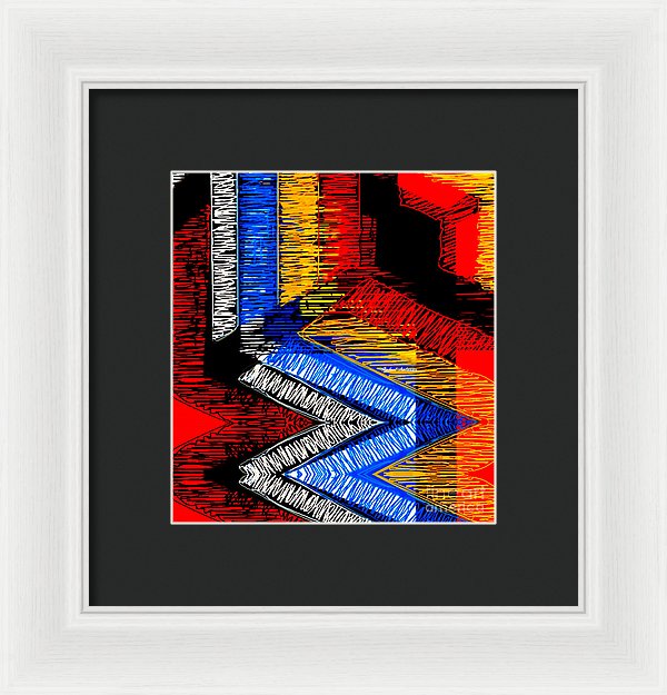 Winding Road - Framed Print