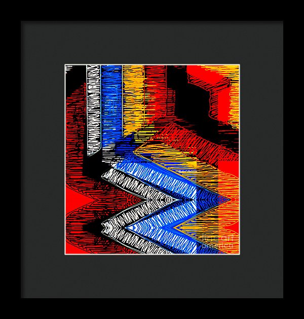 Winding Road - Framed Print