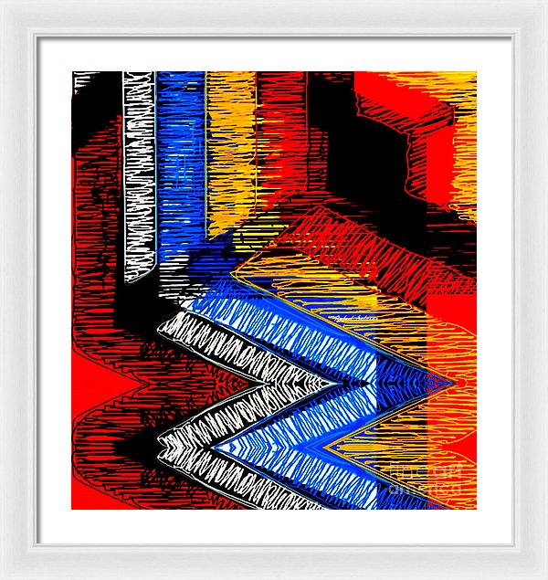 Winding Road - Framed Print