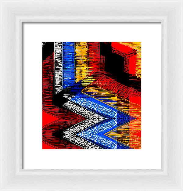 Winding Road - Framed Print