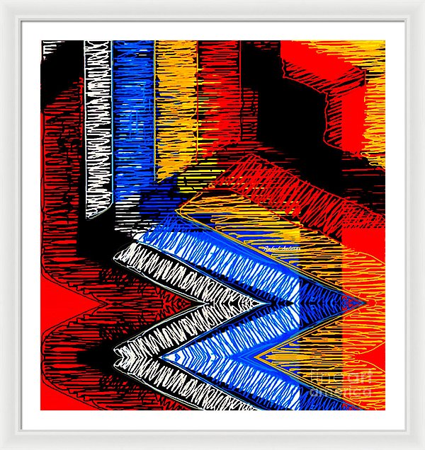 Winding Road - Framed Print