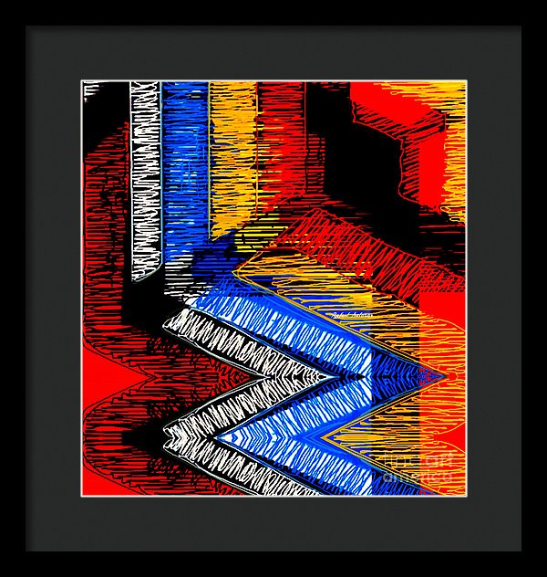 Winding Road - Framed Print