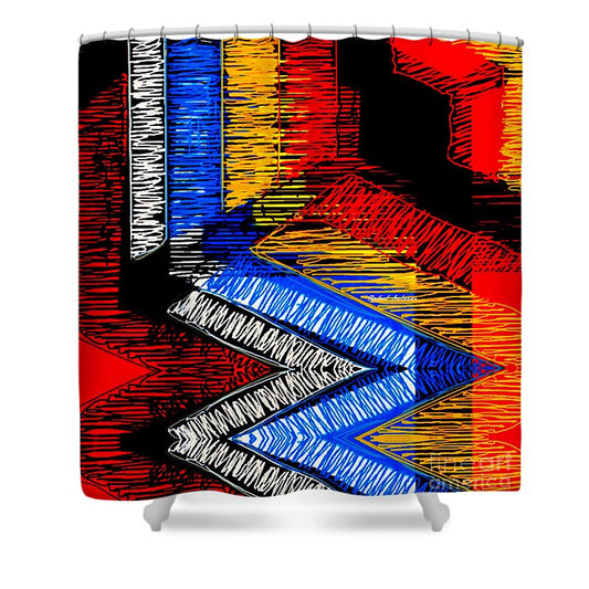 Winding Road - Shower Curtain